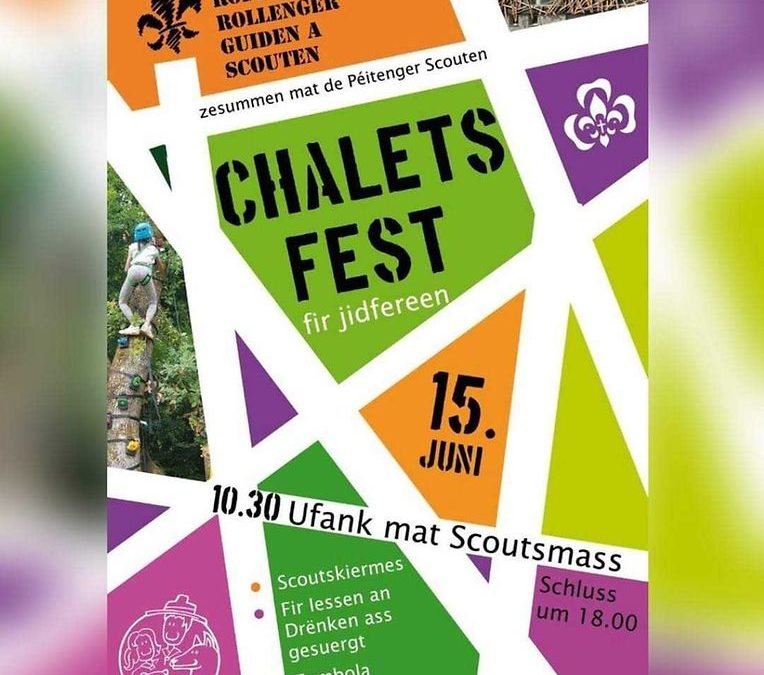 2.Chaletsfest vun de Rodange-Lamadelainer Guiden a Scouten